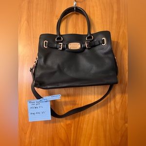 Black, leather, good condition Michael Kors